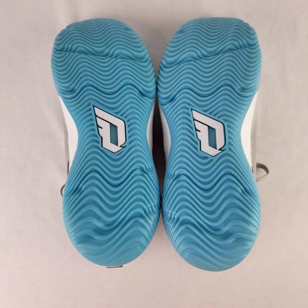 Adidas Dame Certified 2 Mens Basketball Shoes Grey Blue IE7793 Size 11 NEW